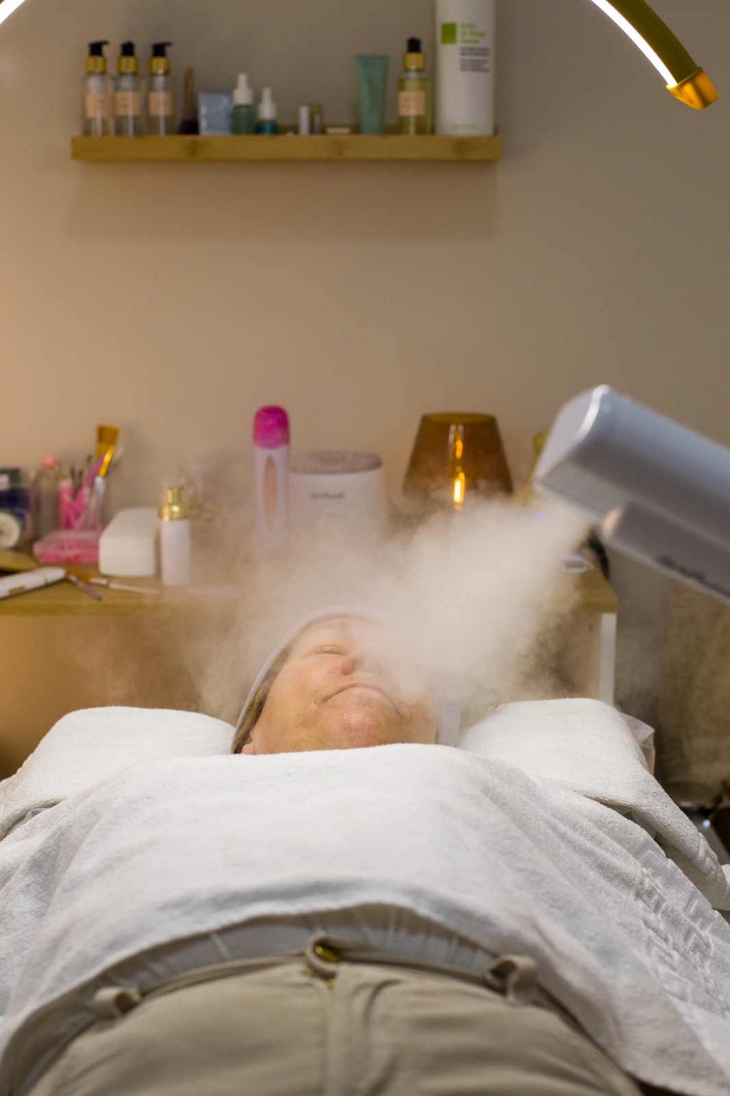 Vaporização facial