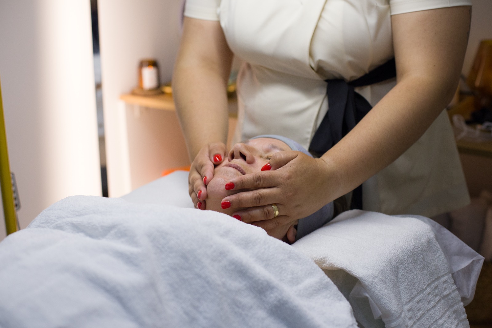 Massagem facial
